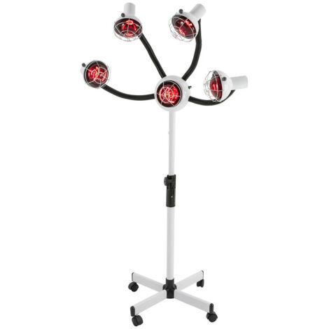 Lampe infrarouge Lampe à lumière rouge Lampe chauffante Lampe infrarouge Lampe sur pied Avec support 750W
