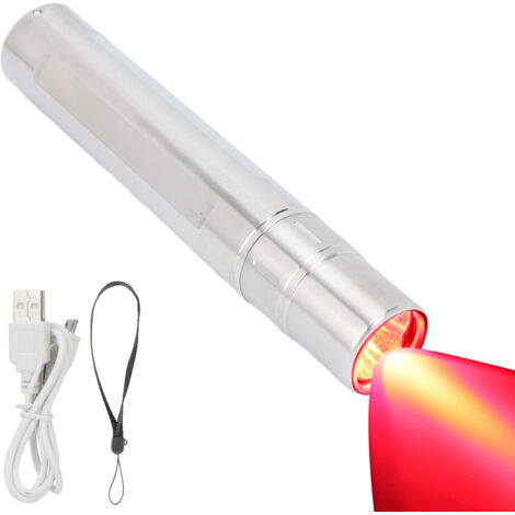 Lampe infrarouge portable LED 630nm 660nm 850nm - Thérapie par lumière rouge pour soulager la douleur à domicile