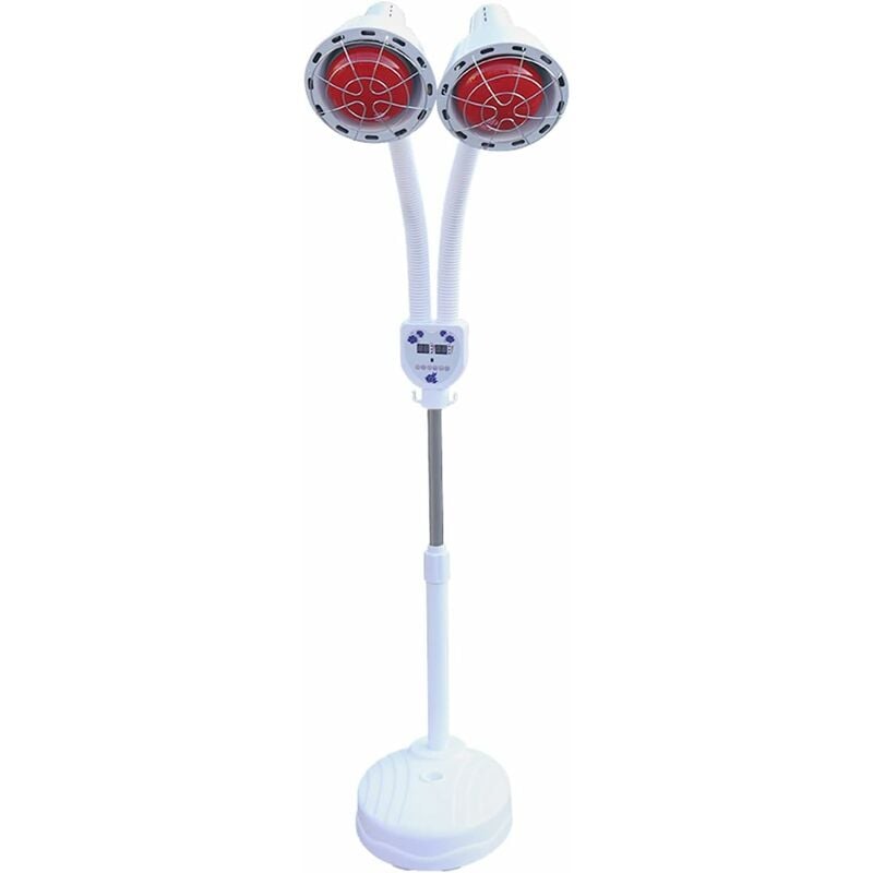 Gojoy - Lampe infrarouge support de traitement lumière rouge émetteur de lampe de chaleur lampe de thérapie traitement de la peau soulagement