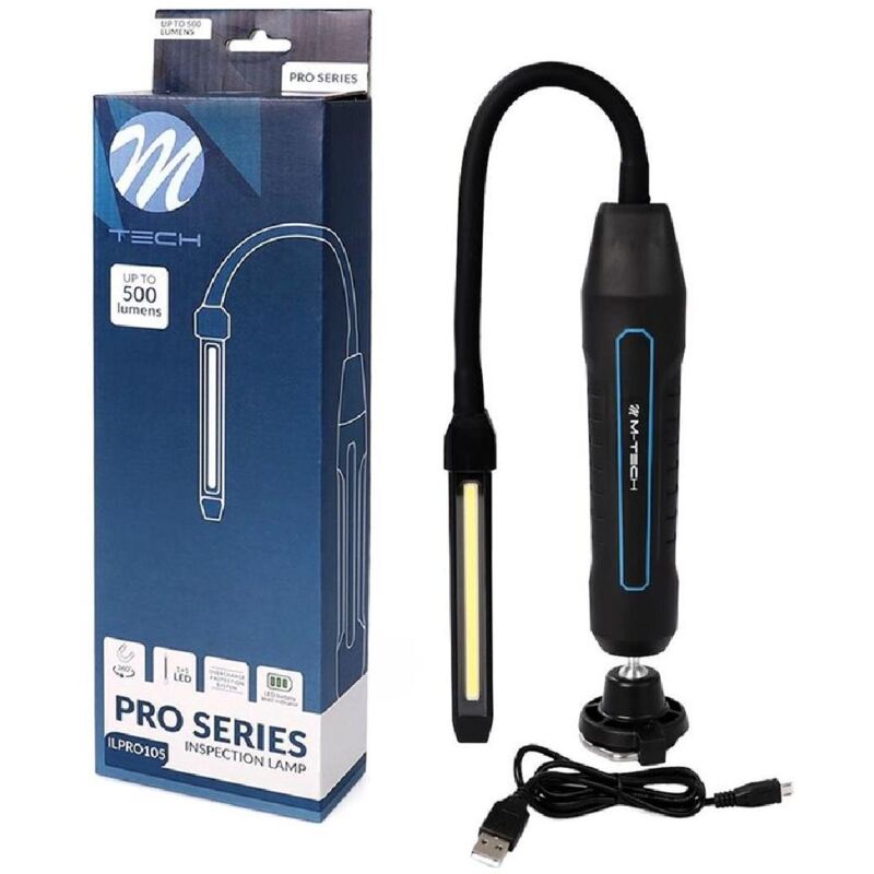 Lampe inspection Flexible Rechargeable 500 Lumens Avec Reglage Intensite - ArmTech