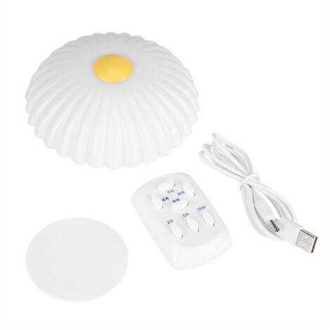 Lampe intelligente à télécommande LED Veilleuse Chambre d'enfant Décoration d'intérieur Cadeau Lumière jaune