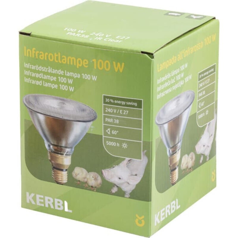 Lampe infrarouge KERBL 22242KER Lampe infrarouge KERBL 22242KER