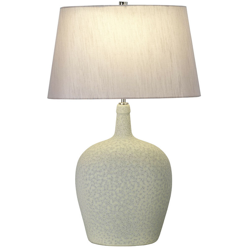 Elstead - Lambeth - 1 lampe de table lumineuse en céramique, E27