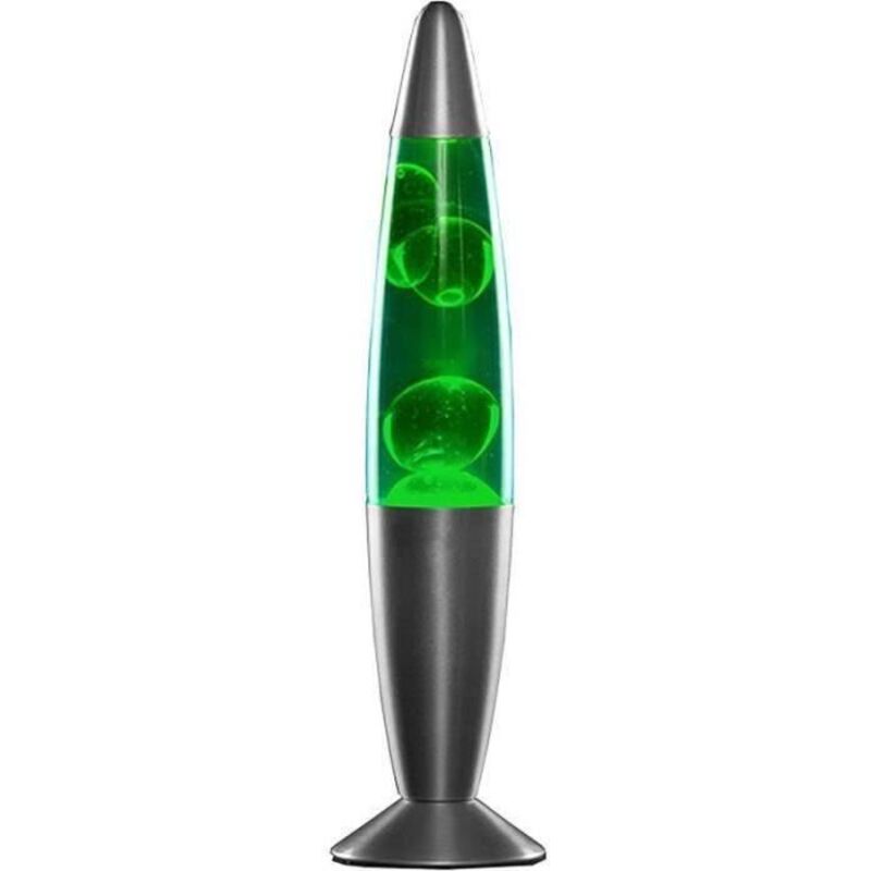 Lampe lave - A126 - Fusée - Vert - 25 W