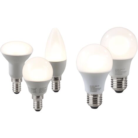 Lampe LED 10W, E27, 1055lm, blanc chaud - 10 pièces BLULAXA