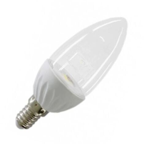 Lampe LED 4W - E14 Flamme Claire - 300 Lumens