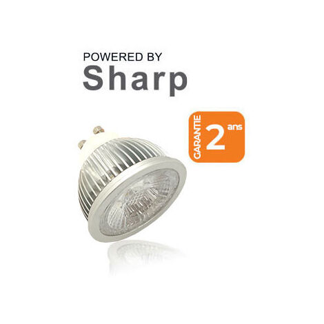LAMPE LED 6W SH GU10 3000K COURTE AEROSPOT 550670