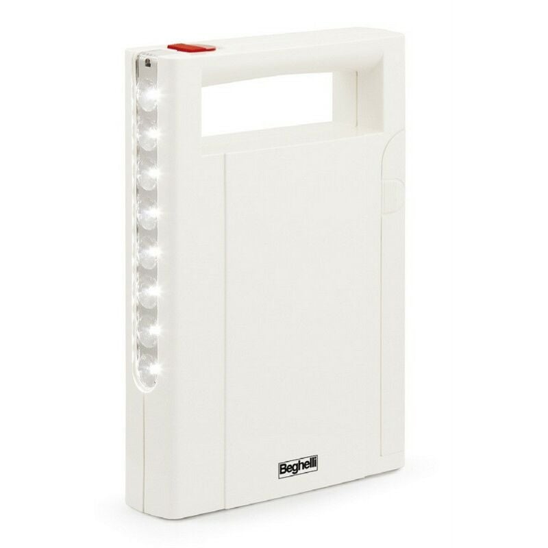 Beghelli - Lampe torche mod.illumina led, rechargeable, anti black-out - Salon
