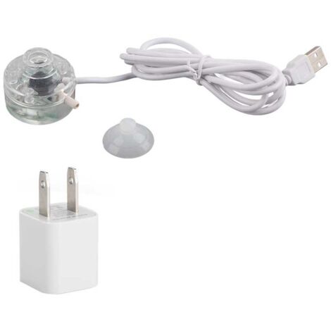 Lampe LED à bulles colorées étanche pour aquarium (110-220 V) - Accessoires pour aquarium (États-Unis)