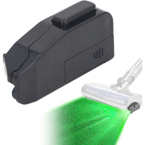 Lampe LED Affichage de Poussière pour Aspirateur Compatible Shark, Eureka, Dirt Devil, INSE - Installation Facile Sans Outils ABS 26g