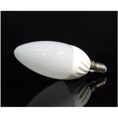 Lampe Led Bulb 4w Watt E14 Warm White Light Cold Olive Ceramic