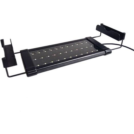 Lampe LED classique pour aquarium, 30 cm, 6 W, idéale pour les aquariums d'eau douce et les plantes aquatiques.