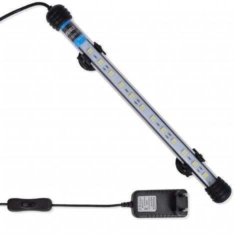 Lumière LED IP65 pour Aquarium 22/32cm, support extensible à couleurs  changeantes, lampes pour Aquarium à