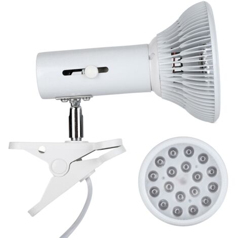 Lampe LED de luminothérapie visage portable pour acné et peau, 110‑240V avec adaptateur UE
