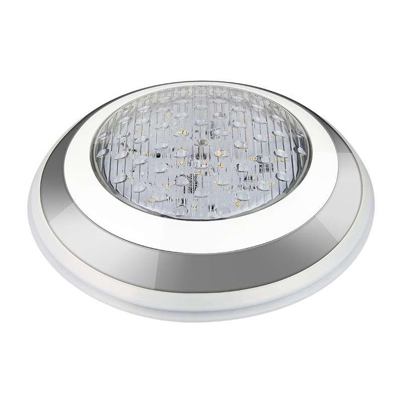 Lampe led de piscine 27W 2300lm 160° Étanche IP68 Ø300mm rgb+cct SYS-RW2