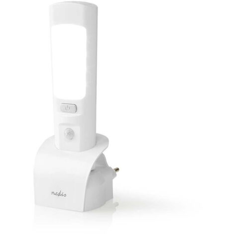 Lampe led dorientation et lampe de poche adaptateur secteur 220 - 240 v ac 50 hz 13 w rechargeable portee declairage 3 m angle de rayonnement 71 lampe de poche led