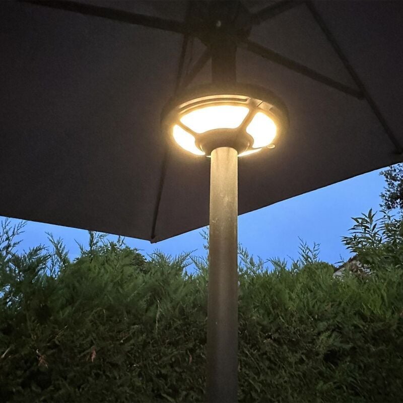 Arum Lighting - lampe led éclairage Parasol umbrelight à pile