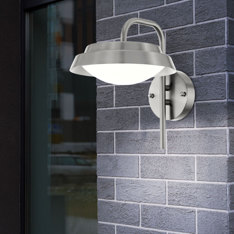 Applique d'extérieur led éclairage de façade de terrasse en acier inoxydable Eglo 94122