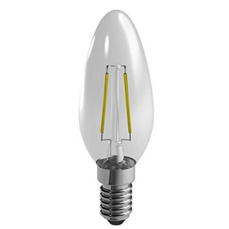 Lampe LED filaire Olive E14 W 2,4 2700K Duracell