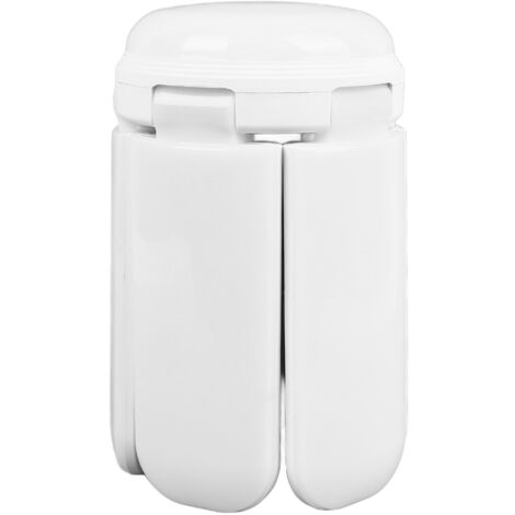 Lampe LED Garage 80W 5 Panneaux Pliables, Contrôle Vocal, Lumière Mini 5 Lames, AC 85‑265V, Éclairage Atelier Modulable