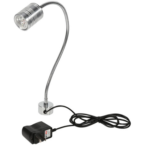 Lampe LED industrielle 3W 220V avec base magnétique pour tours CNC, lumière froide 6000-6500K