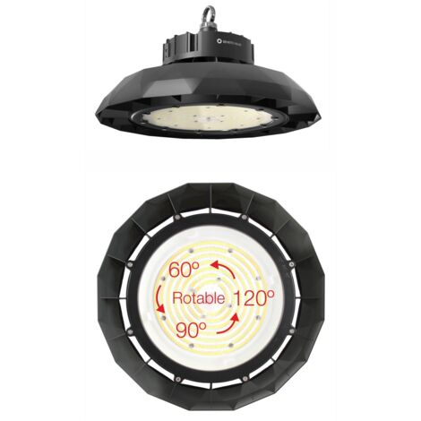 Lampe LED industrielle UFO LENS DALI 240W 100-260V 4000K
