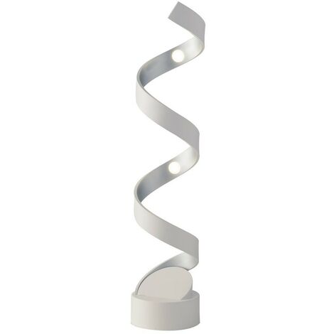 Lampe LED intégré Helix blanc ampoules 66cm