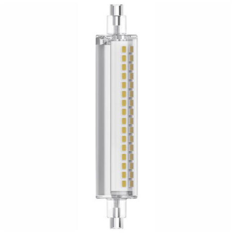 Lampe LED linéaire R7S W 8,2 3000K avec variateur.