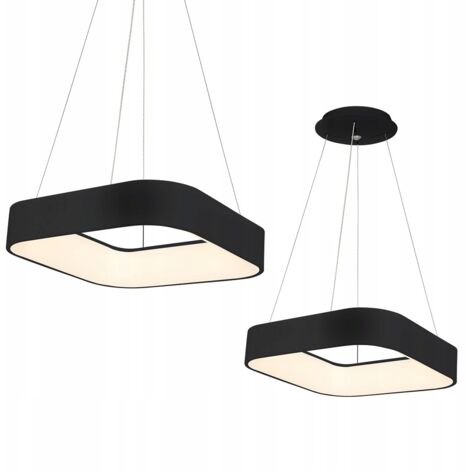 LAMPE LED LUSTRE POUR CUISINE SALON NOIR