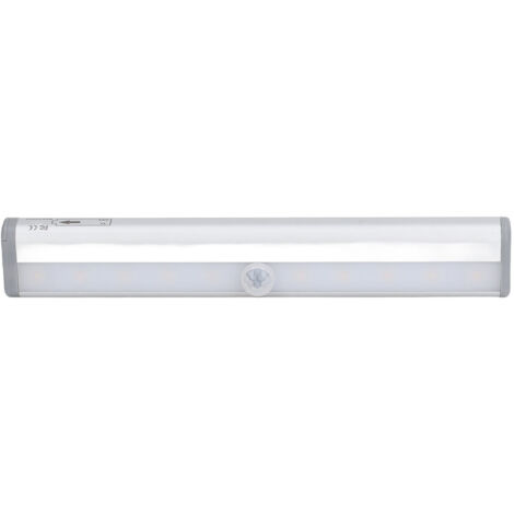 Lampe LED magnétique pour placard, variateur continu, 3 intensités, télécommande, minuterie, blanc chaud