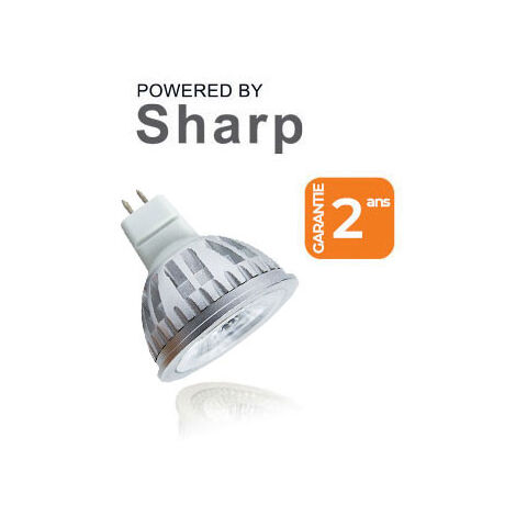 LAMPE LED MR16 5w SHARP 3000K AEROSPOT 550180