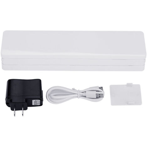 Lampe LED pliable rechargeable par USB, lampe de table tactile avec horloge, affichage de la date et de la température