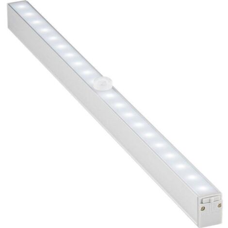 Lampe LED pour dessous d'armoire avec détecteur  Goobay  55498 LED intégrée  Puissance: 2.2 W  blanc lumière du jour