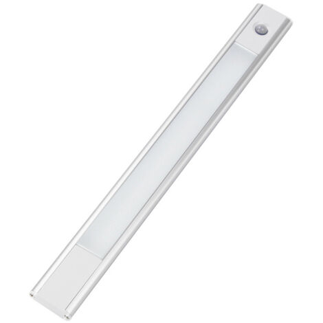 Lampe LED pour placard, 48 LED, alimentée par piles, avec détecteur de mouvement, rechargeable, pour éclairage sous meuble, veilleuse pour placard, armoire, cuisine, penderie, armoire
