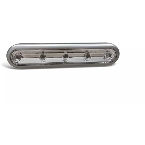 Lampe LED, PushLight argent, PushLight
