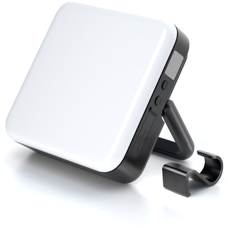 Lampe Led Rechargeable 4000LM,13500mAh Power Bank Jusqu'à 65 Heures, 5 Modes D'éclairage, Lampe Camping étanche IPX5 Pour Tente, Ouragan, Randonnée,