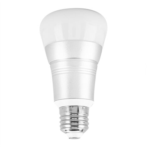 Lampe LED RGBW Wifi 7W RGB pour maison intelligente, compatible avec Alexa et Google E27