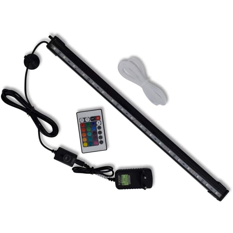 Vidaxl - Lampe led de bulles d'aquarium rvb 48 cm