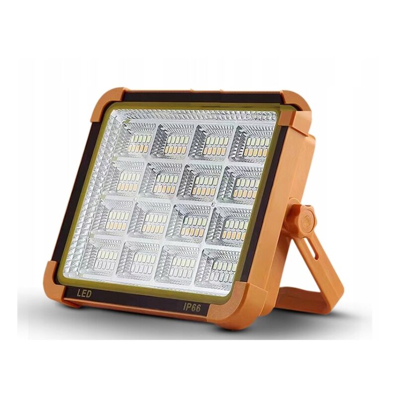 Lampe Led Solaire Portable Halogène 200w