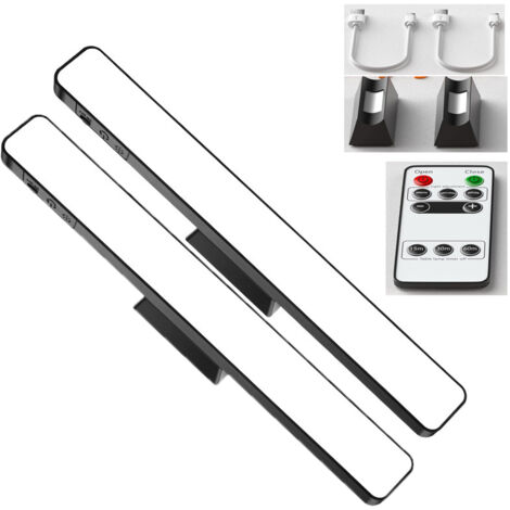 Lampe LED Sous Meuble - 3200 mAh - Réglage Progressif De L'Intensité - 3 Températures De Couleur (3000K/4500K/6000K) - Télécommande Incluse - 1 Pièce