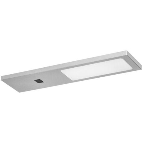 Lampe LED sous meuble PLANA 4 W, 240 lm, 4 000 K, avec interrupteur sans contact, gris AD-OM-6476L4/G/SW