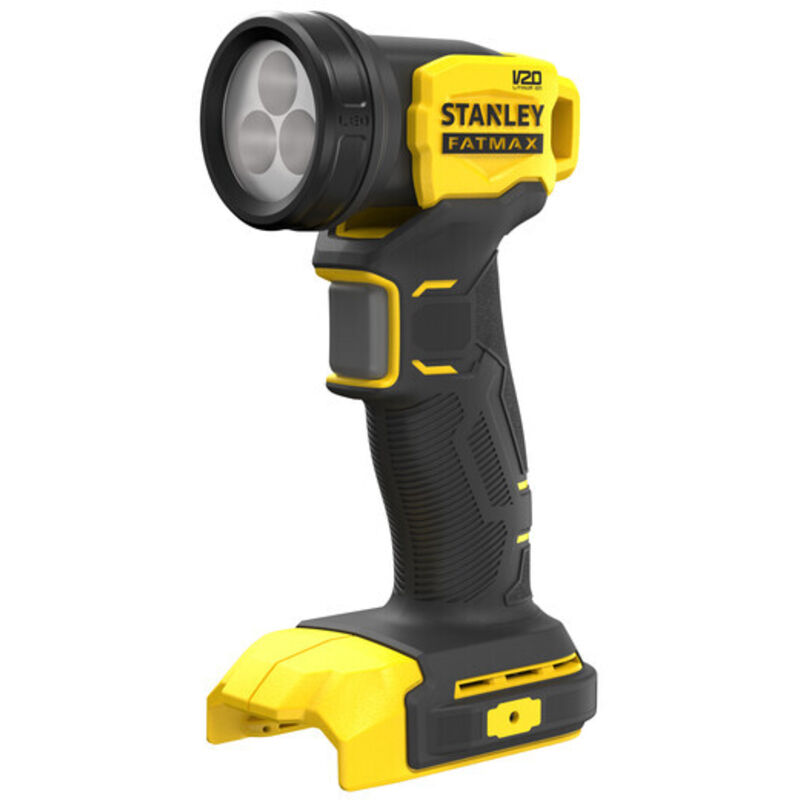 Stanley – Lampe torche LED 140 lumens – Tête pivotante pour espaces confinés – Système sans fil 18V – Compacte et légère pour chantiers - SFMCL020B