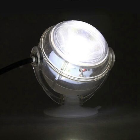 Lampe LED submersible pour aquarium, mini projecteur sans danger pour les poissons