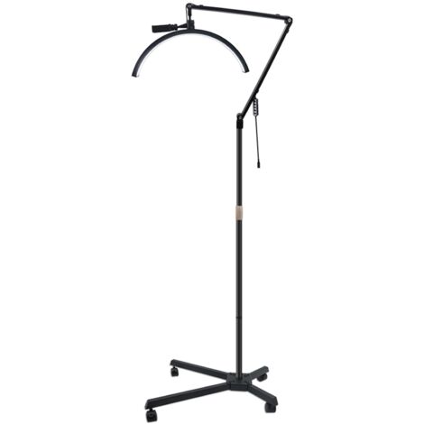 Lampe LED sur pied HD-M50X 36W, lumière réglable 3000K-5600K, trépied télescopique avec roulettes, pince téléphone, télécommande, 220V