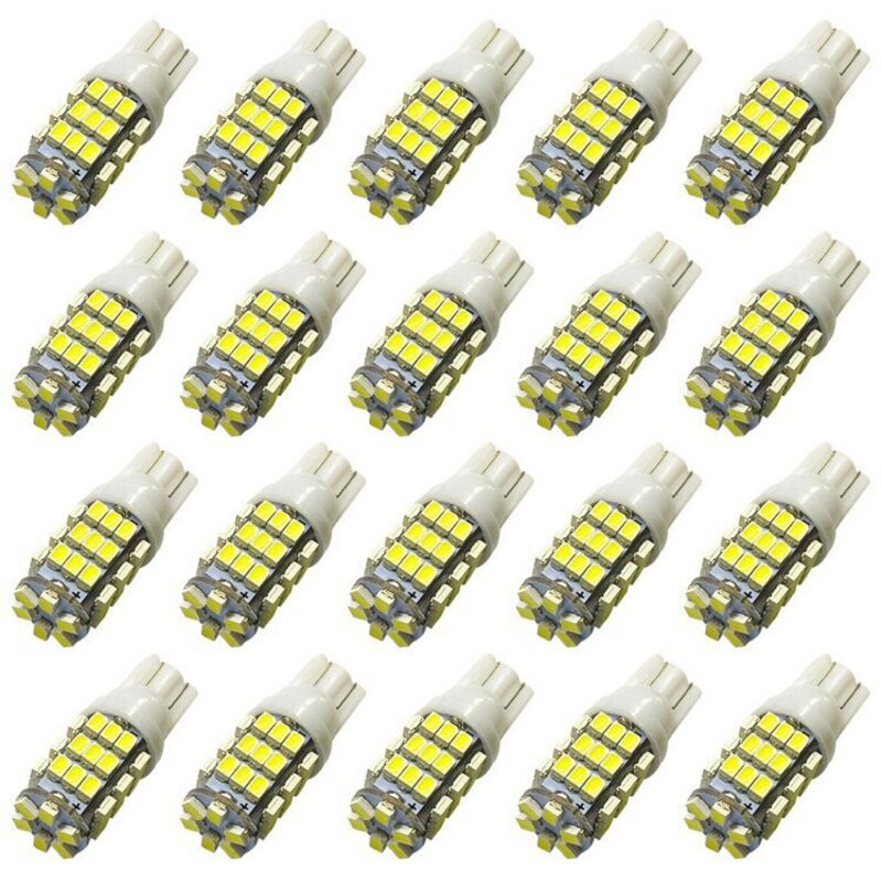Lampe LED T10 42SMD 1206 3020 2W 12V, Lampe de Lecture Lampe de Position Lampe de Travail W5W 0.18A, Accessoire Voiture Moto Universel