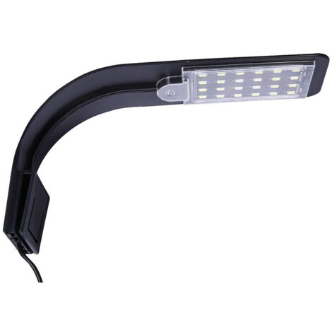 Lampe LED ultra-mince pour petits aquariums, lampe d'éclairage pour aquarium w