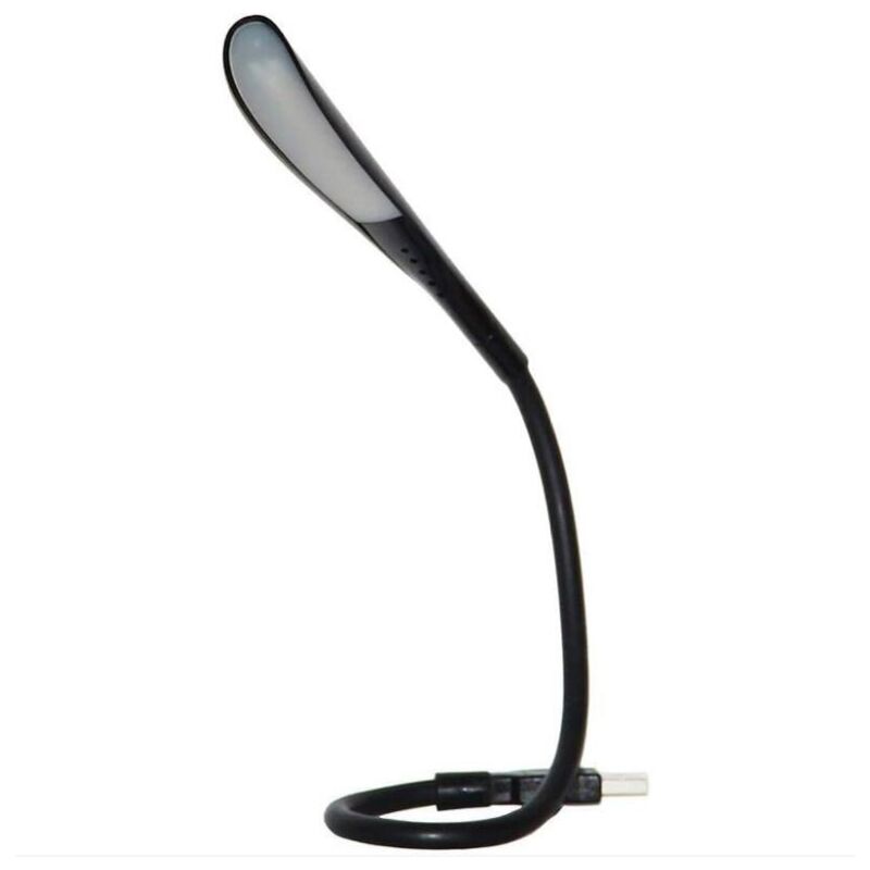 Lampe LED USB, lampe de lecture pour clavier d'ordinateur, lumière USB réglable pour ordinateur portable, conception flexible en col de cygne,