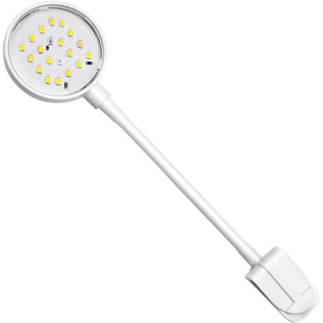 Lampe LED USB pour petit aquarium, idéale pour les mini-aquariums.