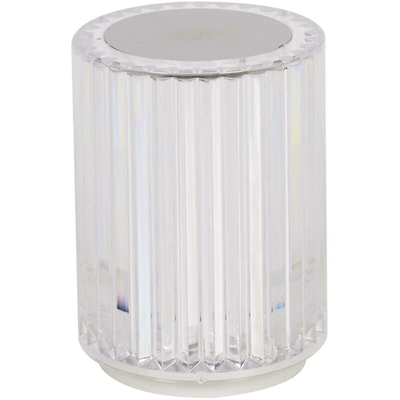 Lampe LED verticale en cristal