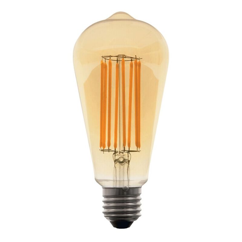 Lampe led vintage à filament Long ST64 E27 8 w 680 lm 2000K Aslo